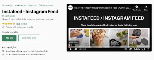 Instafeed - Invesp