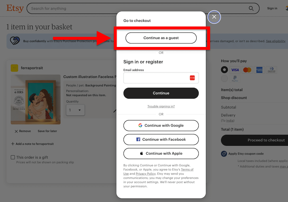 Mobile Checkout 
